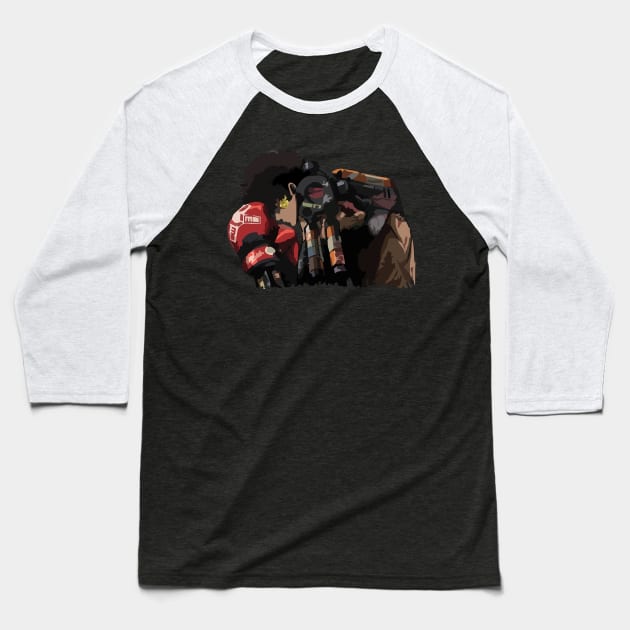 Megalo Box Baseball T-Shirt by ptc96